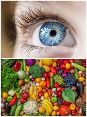 how to change eye color naturally with food