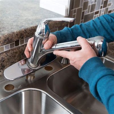 how to replace a kitchen faucet with a single handle: the role of a plumber in modern society