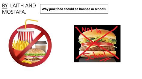 should schools ban junk food or is it better to teach students how to make healthier choices?